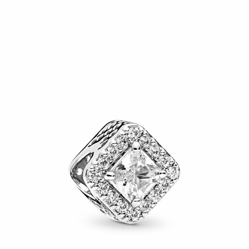 Pandora Geometric Radiance Charm Silver Egypt UM5376241